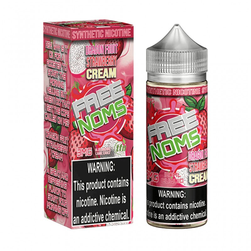 Dragon Fruit Strawberry Cream by Freenoms 120ML With Packaging