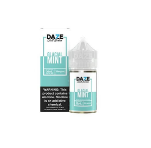 Glacial Mint by 7Daze TFN Salt Series 30ml With Packaging