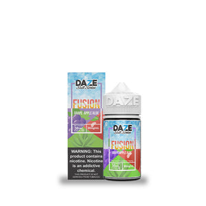 Grape Apple Aloe Iced by 7Daze Fusion Salt 30mL With Packaging