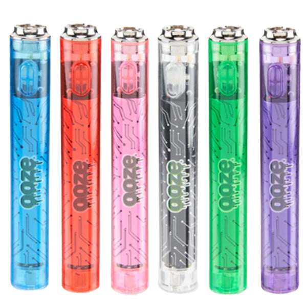 Ooze Slim Clear Series | Battery 400 mAh Group Photo