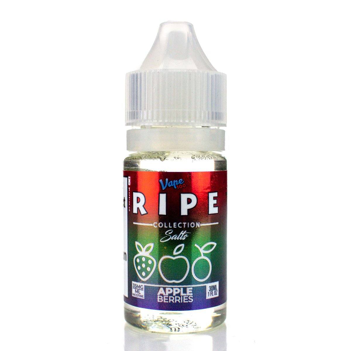 Apple Berries by Vape 100 Ripe Collection Salts 30mL Bottle