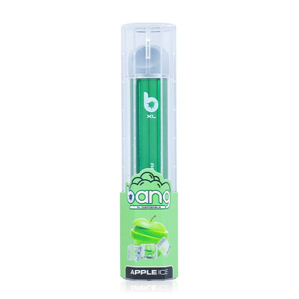 Bang XL Disposable | 600 Puffs | 2mL Apple Ice with Packaging