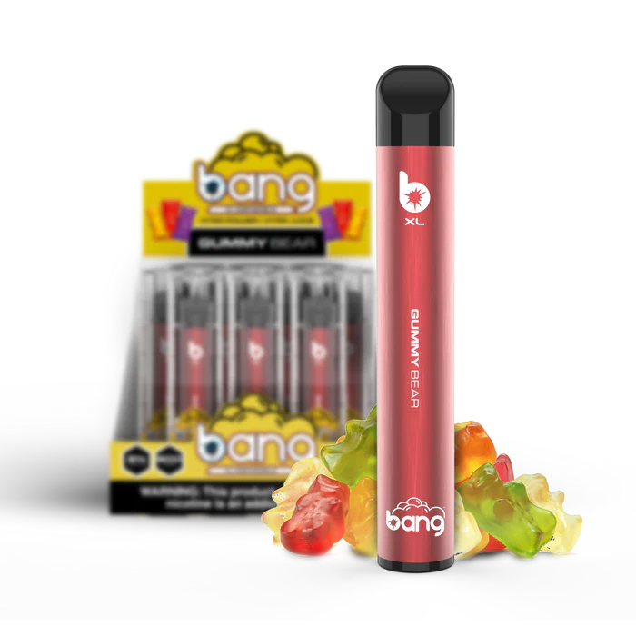 Bang XL Disposable | 600 Puffs | 2mL Gummy Bear with Packaging