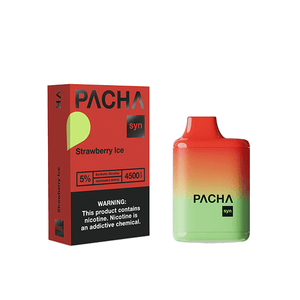 Charlies – Pachamama Syn Disposable | 4500 Puffs | 12mL Strawberry Ice with Packaging