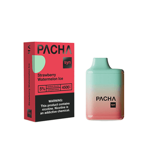 Charlies – Pachamama Syn Disposable | 4500 Puffs | 12mL Strawberry Watermelon Ice with Packaging