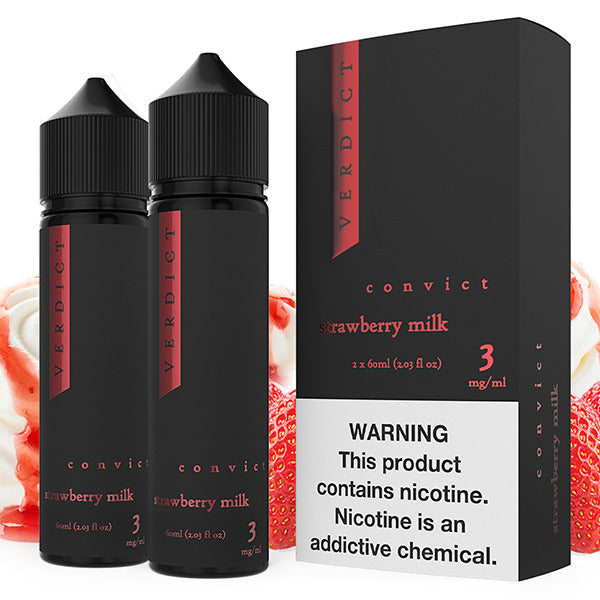 Convict | Verdict | 60mL 3mg bottle with packaging