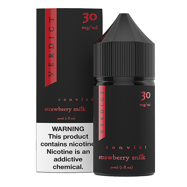 Convict by Verdict - Revamped Salt Series | 30mL 30mg bottle with Packaging