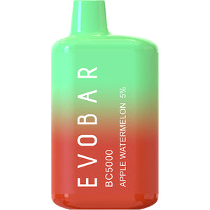 Evo Bar Disposable ET/BC5000 | 5000 Puff | 13mL | 5% Apple Watermelon
