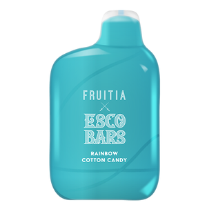 Fruitia - Esco Bars | 6000 Puffs | 15mL Rainbow Cotton Candy