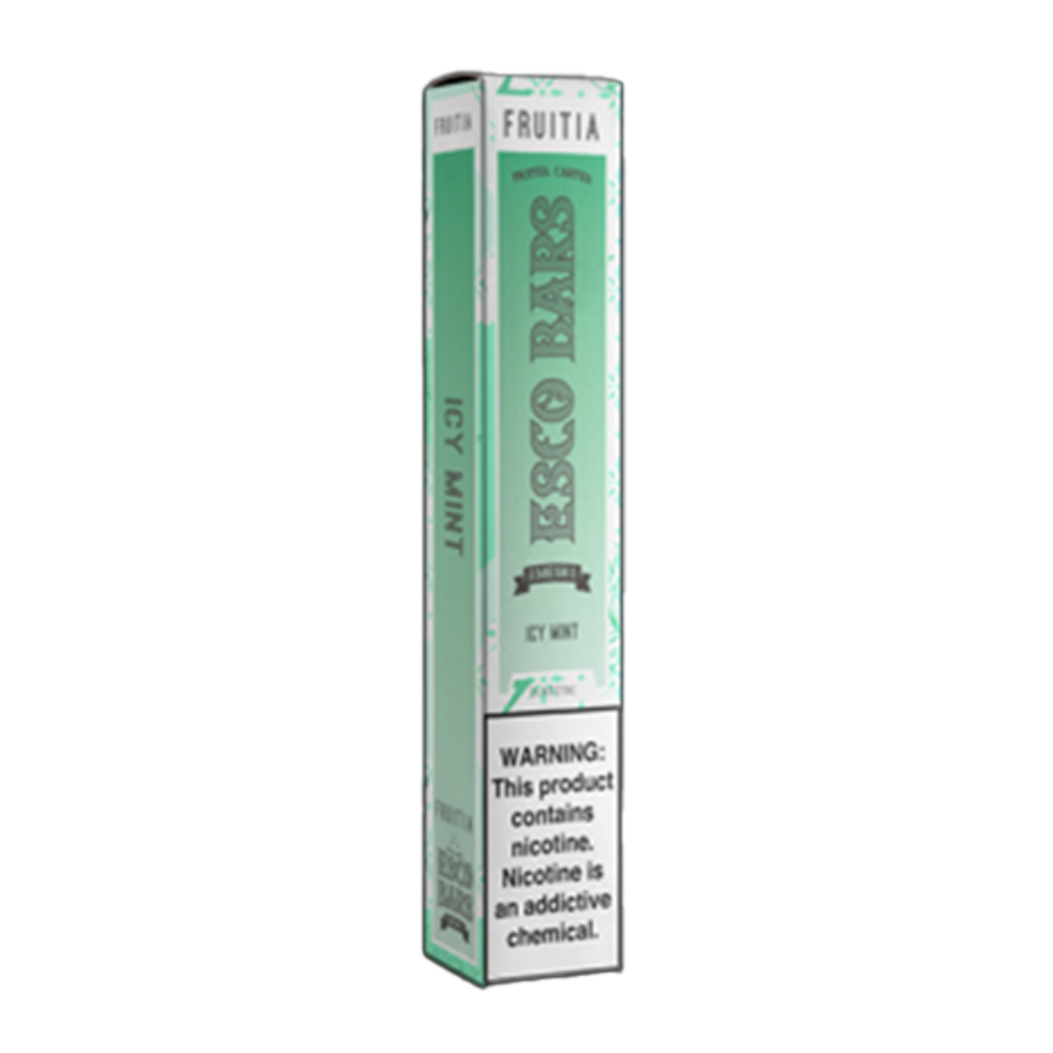 Fruitia Esco Bars Mesh Disposable | 2500 Puffs | 6mL Icy Mint Packaging