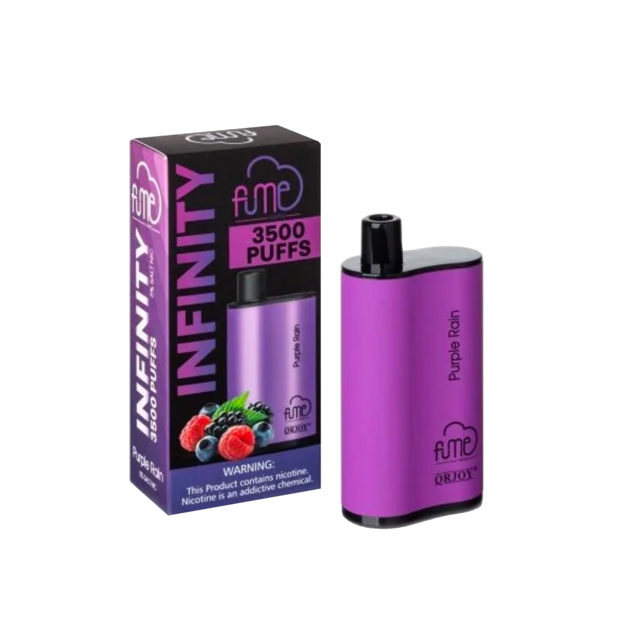 Fume Infinity Disposable 3500 Puffs | 12mL Purple Rain with Packaging