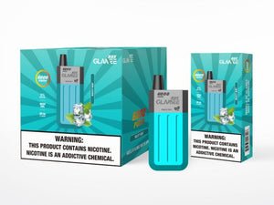 Glamee Box Disposable | 6000 Puffs | 20mL Mighty Mint with Packaging