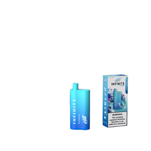 Hitt Infinite Disposable 8000 Puffs 20mL 50mg Blue Razz Ice with Packaging
