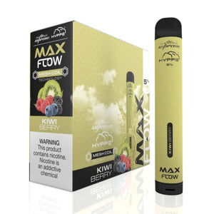 Hyppe Max Flow Mesh Disposable | 2000 Puffs | 6mL Kiwi Berry with Packaging