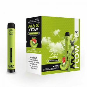 Hyppe Max Flow Mesh Disposable | 2000 Puffs | 6mL Kiwi Strawberry with Packaging