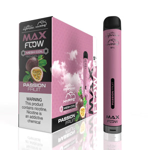 Hyppe Max Flow Mesh Disposable | 2000 Puffs | 6mL Passion Fruit with Packaging