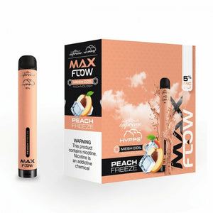 Hyppe Max Flow Mesh Disposable | 2000 Puffs | 6mL Peach Freeze with Packaging