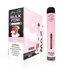 Hyppe Max Flow Mesh Disposable | 2000 Puffs | 6mL Strawberry Sky with Packaging