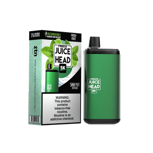 Juice Head 5K Disposable | 14mL | 50mg Fresh Mint Freeze with Packaging