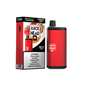 Juice Head 5K Disposable | 14mL | 50mg Strawberry Peach with Packaging
