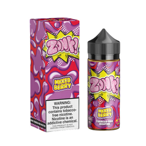 ZoNk! Mixed Berry by Juice Man 100ml Success With Packaging