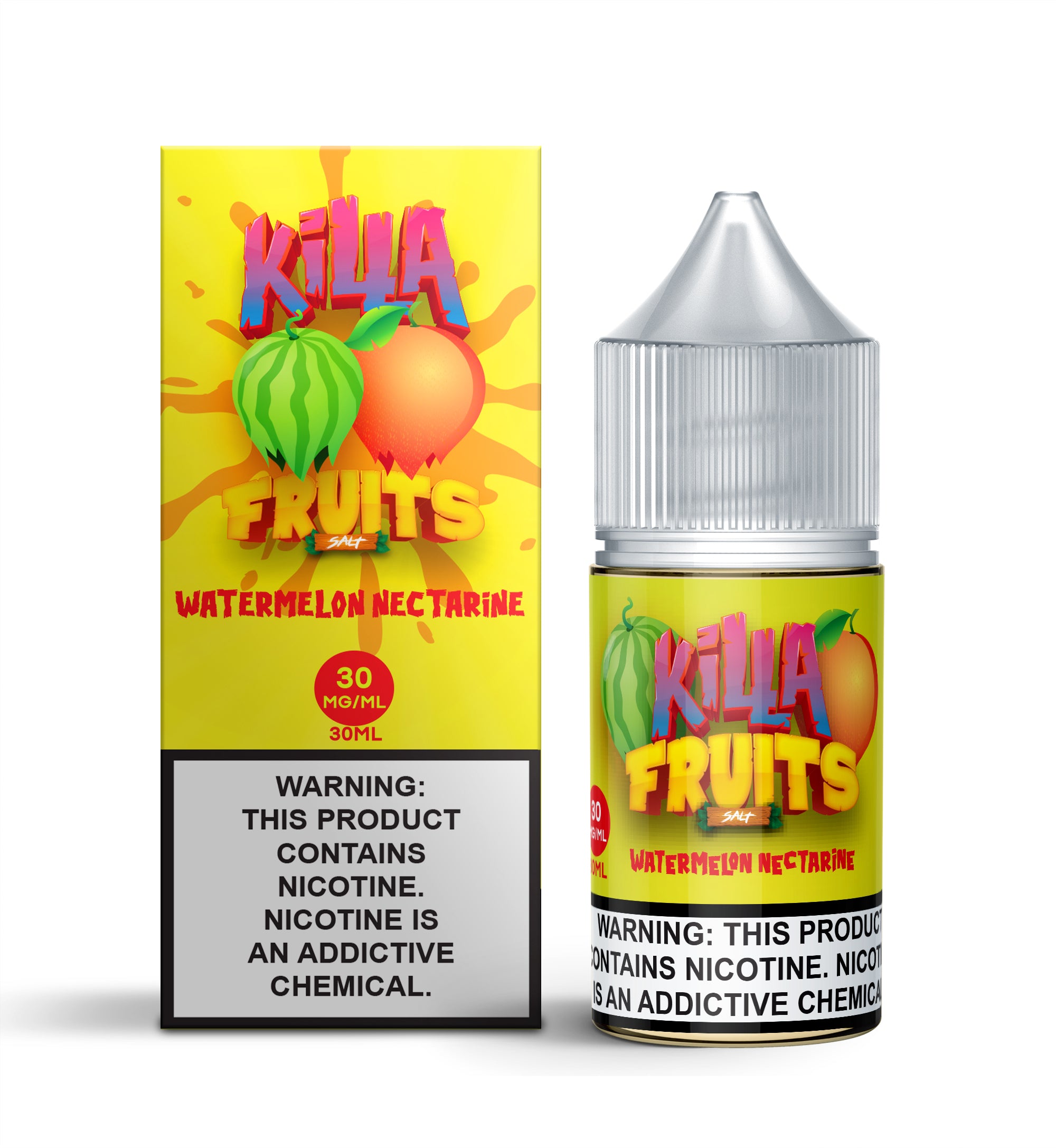 Watermelon Nectarine by Killa Fruits Salts Series 30mL With Packaging