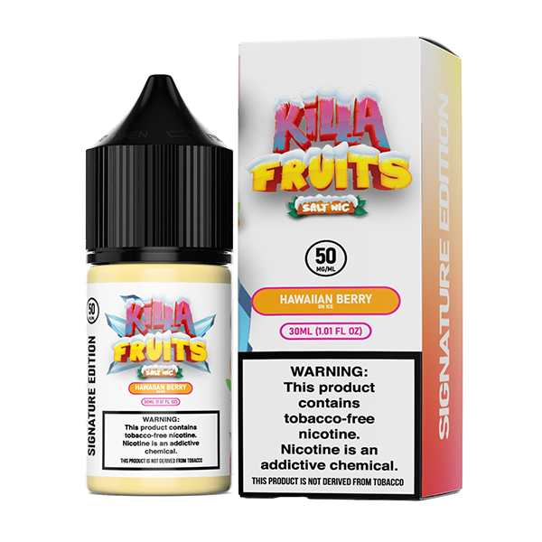 Hawaiian Berry on Ice by Killa Fruits Signature TFN Salts Series 30mL With Packaging