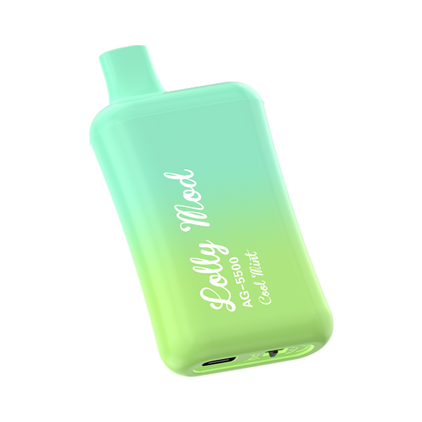 Lolly Mod Disposable | 5500 Puffs | 14mL | 50mg Cool Mint	