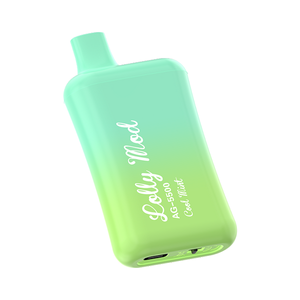 Lolly Mod Disposable | 5500 Puffs | 14mL | 50mg Cool Mint	
