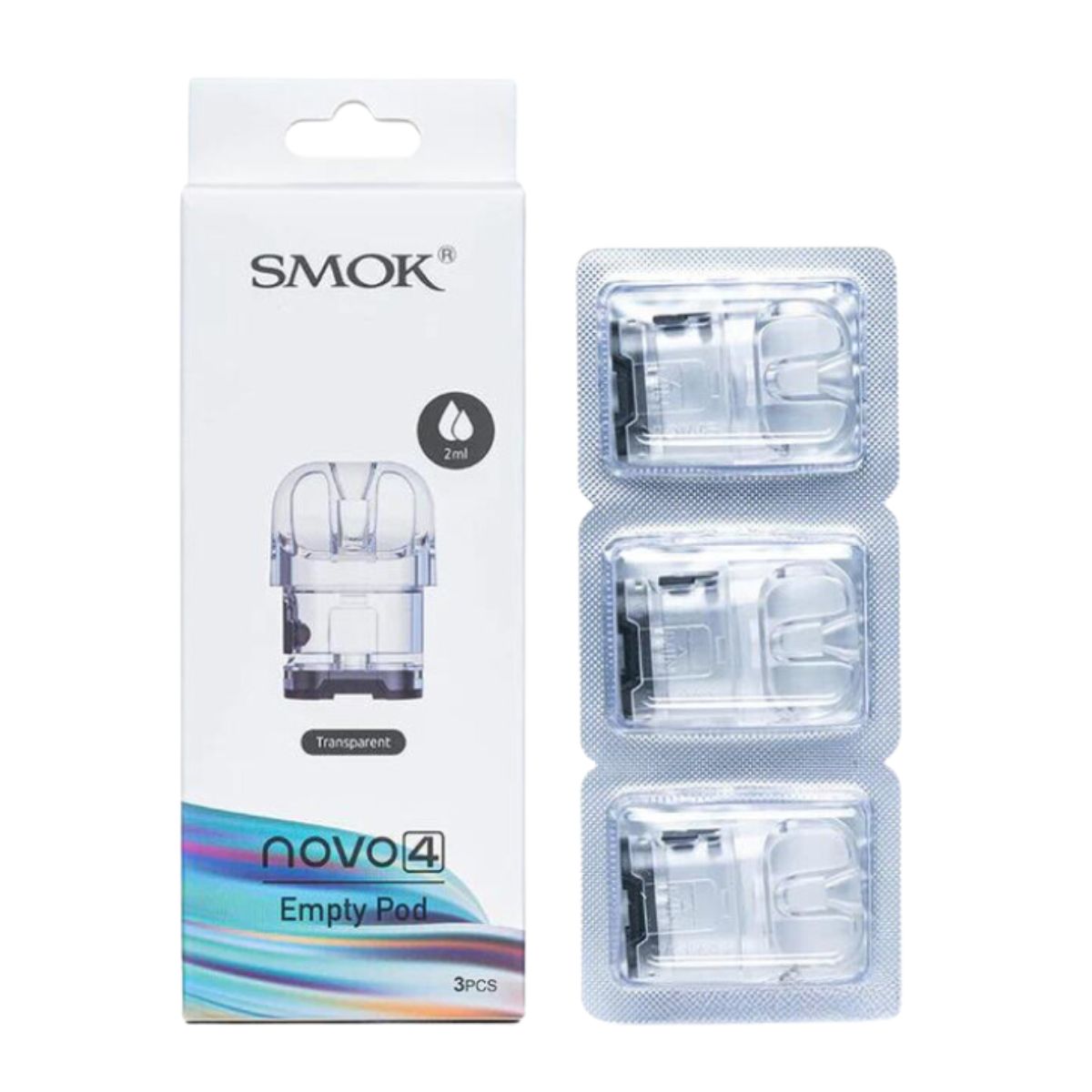 SMOK Novo 4 Replacement Pods | 3-Pack With Packaging