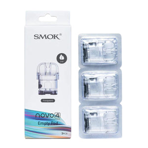 SMOK Novo 4 Replacement Pods | 3-Pack With Packaging