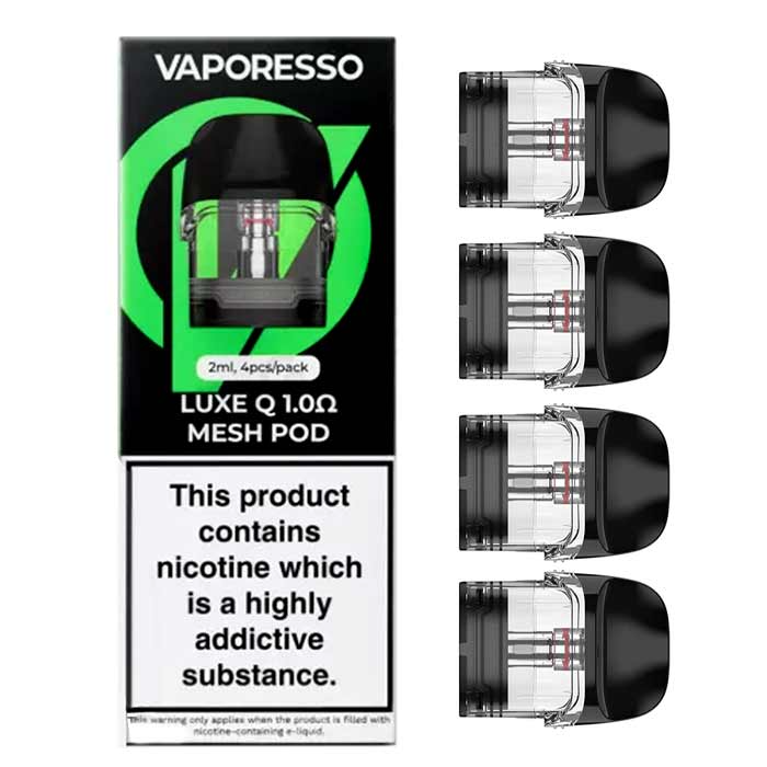 Vaporesso Luxe Q Pods (4 Pack) 2mL (4-Pack) With Packaging