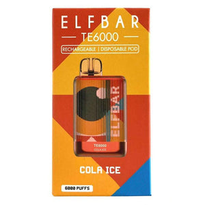 Elf Bar TE6000 Disposable Cola Ice Packaging