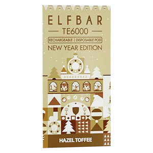 Elf Bar TE6000 Disposable Hazel Toffee Packaging