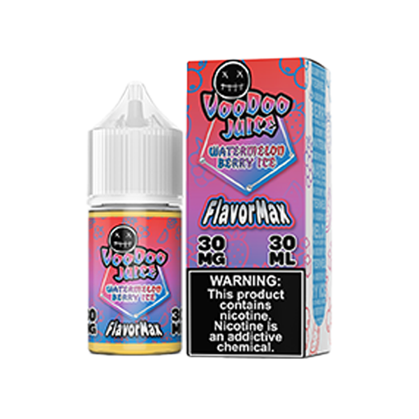 Watermelon Berry Ice by Voodoo Juice FlavorMax Salts Series | 30mL with packaging