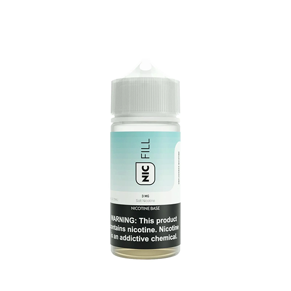 Nic Fill Unflavored Nicotine Concentrate  70mL 3mg