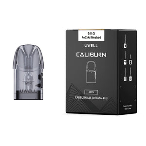 Uwell Caliburn A3 Replacement Pods With Packaging