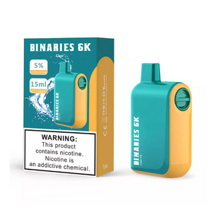 HorizonTech – Binaries Cabin Disposable | 6000 puffs | 15mL Clear with Packaging