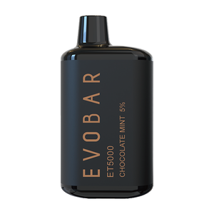 Evo Bar Disposable ET/BC5000 | 5000 Puff | 13mL | 5% Black Edition Chocolate Mint
