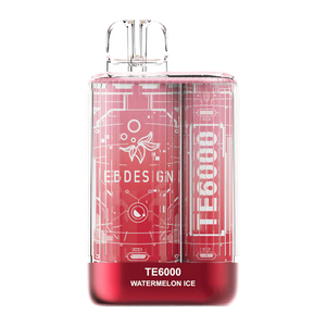 TE6000 (Non Branded EBDESIGN) 6000 Puffs 10.3mL 4% Disposable Watermelon Ice