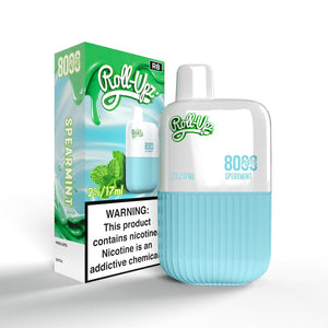 Juice Roll-Upz 8000 puffs 15mL Disposable Spearmint with Packaging