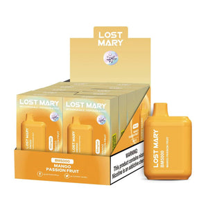 Lost Mary BM5000 5000 Puff 14mL 30mg Mango Passionfruit with Packaging