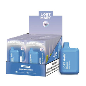 Lost Mary BM5000 5000 Puff 14mL 30mg Mixed Berries with Packaging