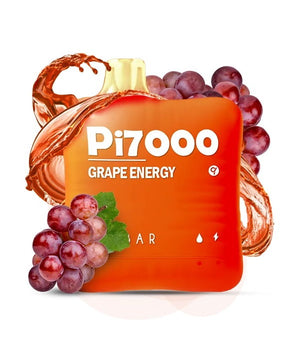 Elf Bar PI7000 Disposable | 7000 Puffs | 17mL | 40-50mg Grape Energy