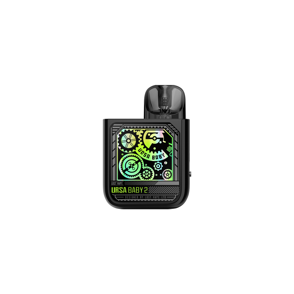 Lost Vape Ursa Baby 2 Pod Kit Pop Black x Time Gear