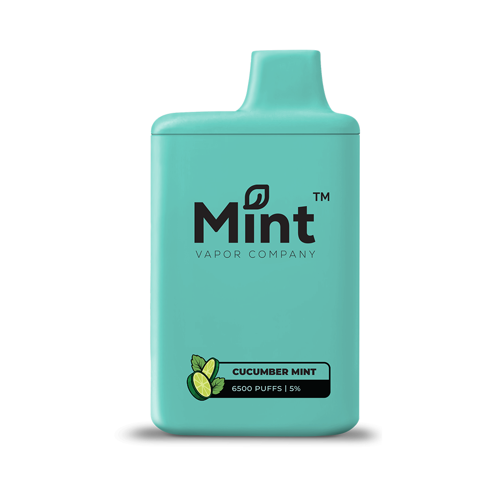 Mint Series 6500 Puffs 16mL 50mg Disposable Cucumber Mint