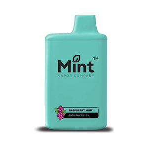 Mint Series 6500 Puffs 16mL 50mg Disposable Raspberry Mint