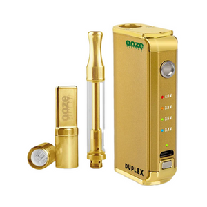 Ooze Duplex Dual Extract Vaporizer Kit 1000mAh Gold