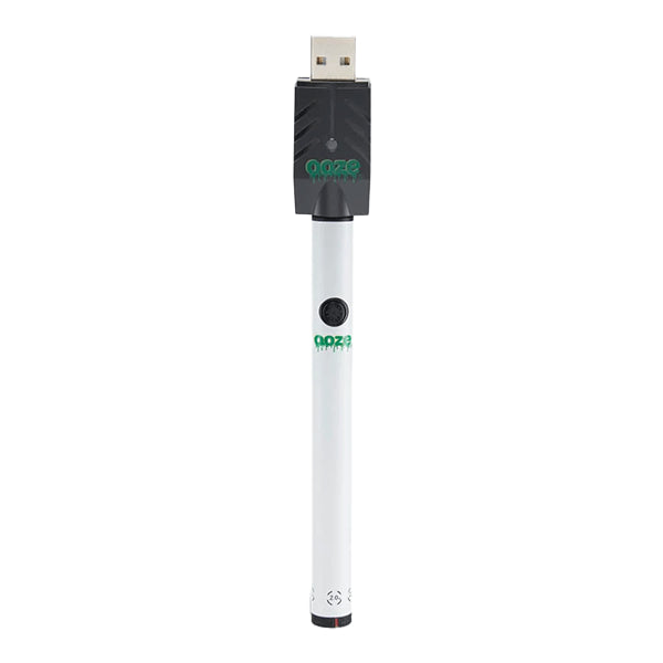 Ooze Slim Twist Pen (2.0) 510 Battery Mod | 320mAh Ghost White