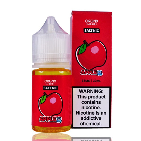 Apple Ice by ORGNX Salt TFN 30ml With Packaging